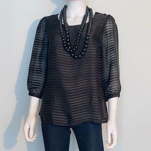 Black Blouse Size Small